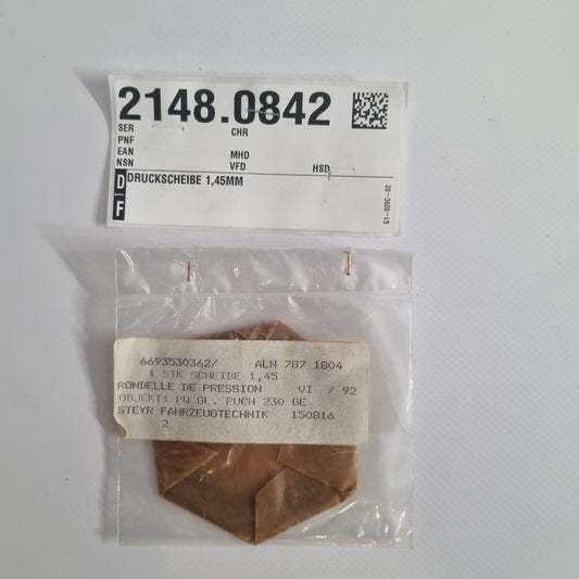 DRUCKSCHEIBE 1,45MM 290 GD A6693530362
