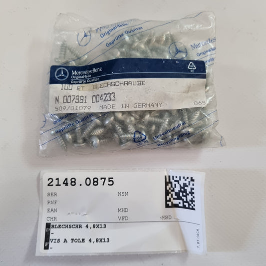 BLECHSCHRAUBE 4,8X13 N007981004233