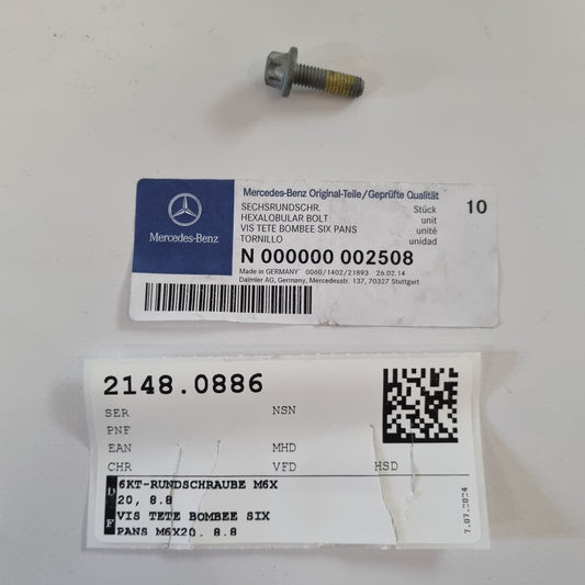 SCREW M6X20 N000000002508