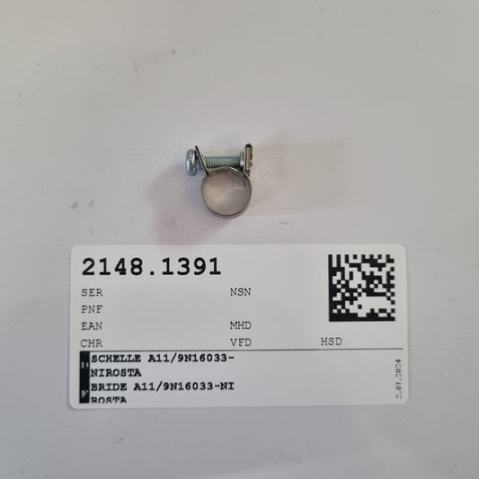 CLAMP A11/9N16033-NIROSTA N916033011100