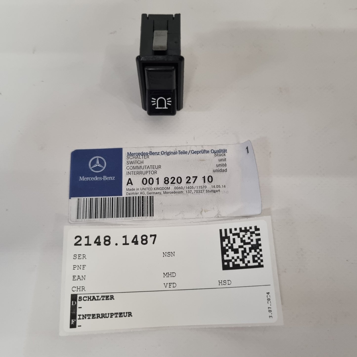 SCHALTER A0018202710