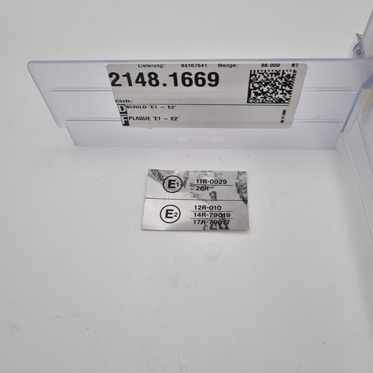 SIGN 'E1 - E2' A4608171020