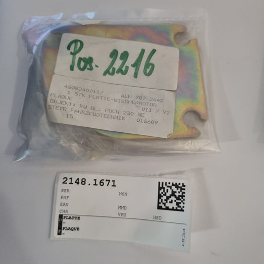 PLATE A4608240011