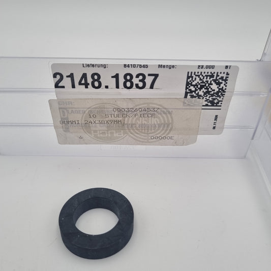 LAGER (SCHEIBE) GUMMI 38X24X9MM A0003231485