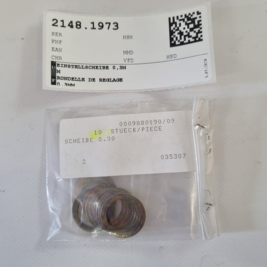 ADJUSTING WASHER 0.3MM A0009880190
