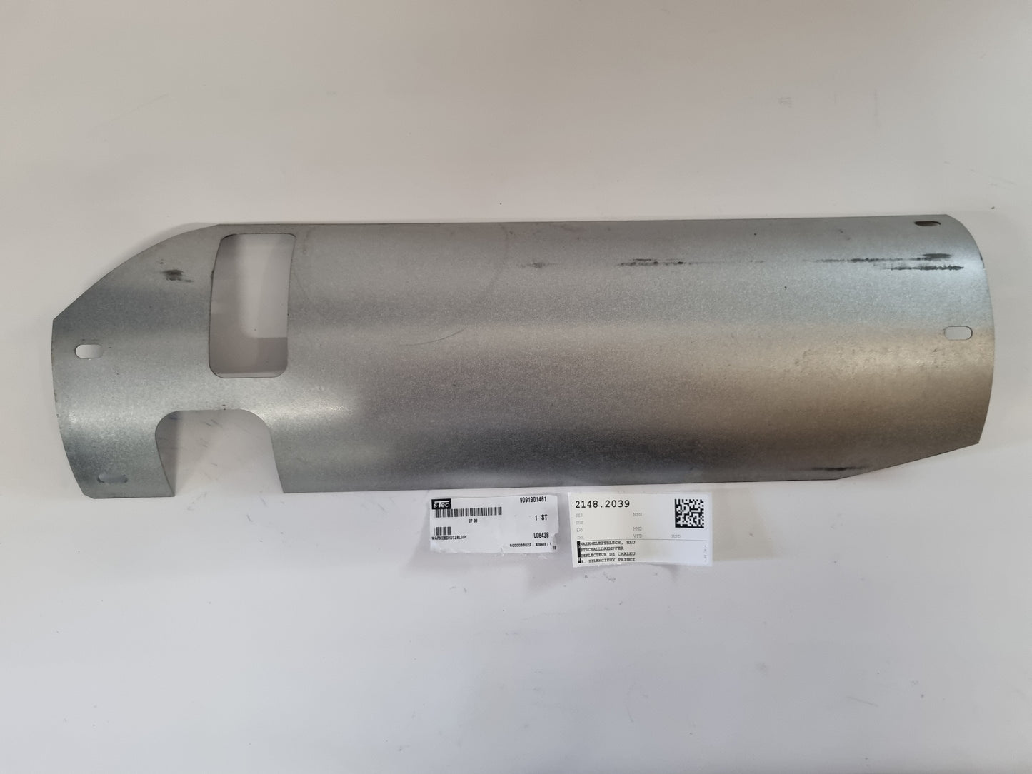 WAERMELEITBLECH / HAUPTSCHALLDAEMPFER A9091901461