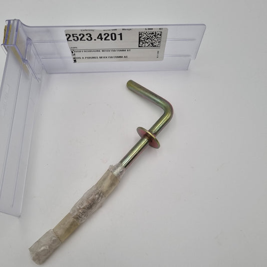 GRIFFSCHRAUBE M10X150/70MM ST