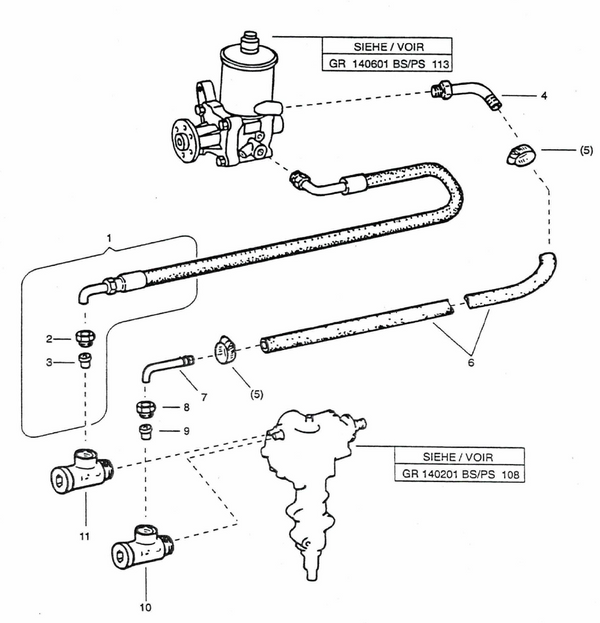 Hydraulikleitungen
