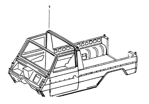 Karosserie Komplett