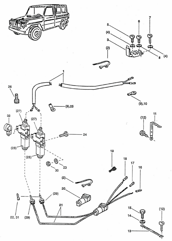 Funkenstörung vorne (Generator)