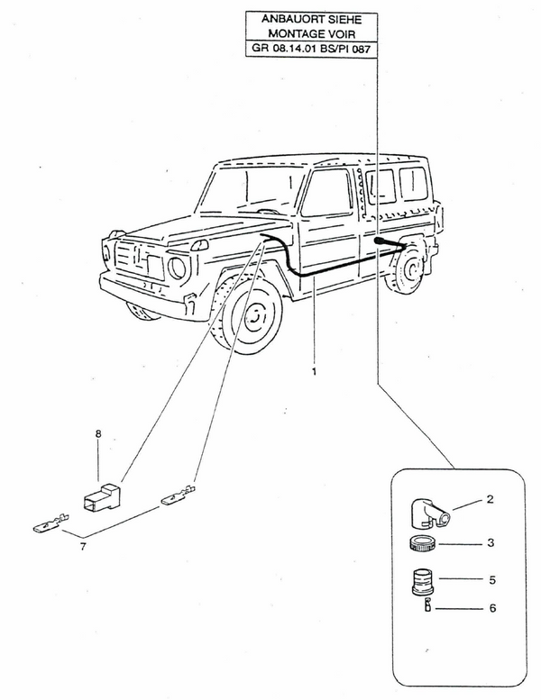Kabelbäume Allradkontrolle