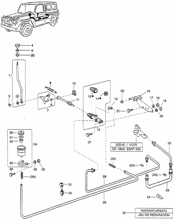 Schaltmechanismen für Ausgleichssperre