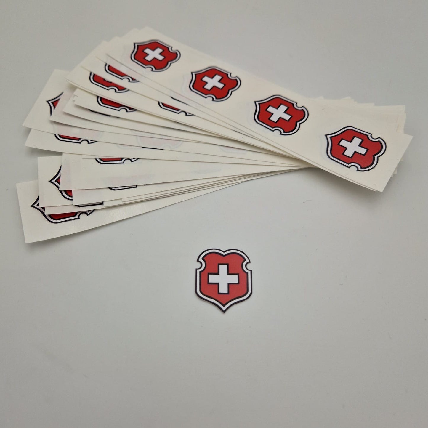 Kleber Ordonnanzrad 05 Original Aufkleber Schweizer Kreuz Armee